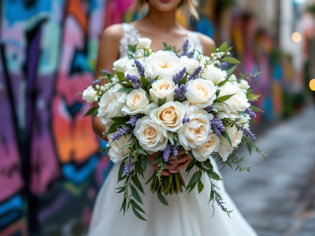 Cascading Bouquets: