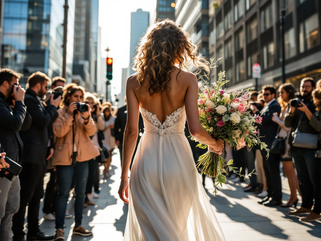 Cascading Bouquets: