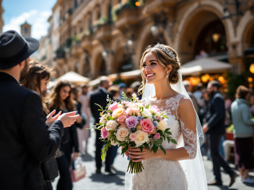 Round Bouquets: Timeless and Classic.