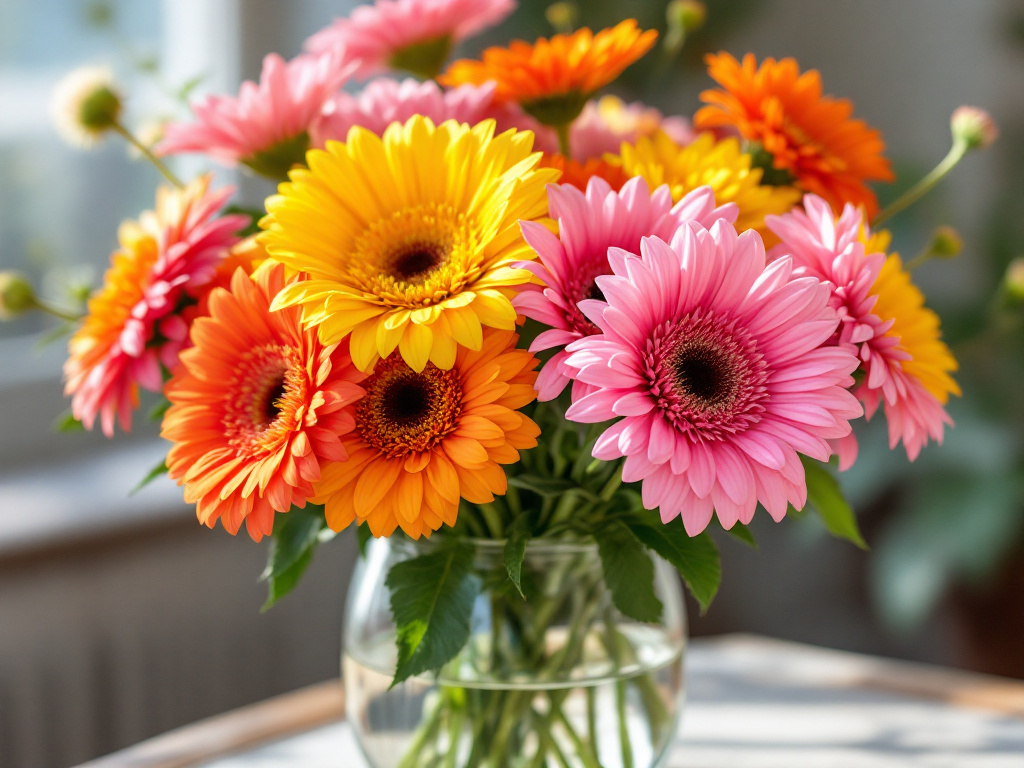 Gerbera daisies