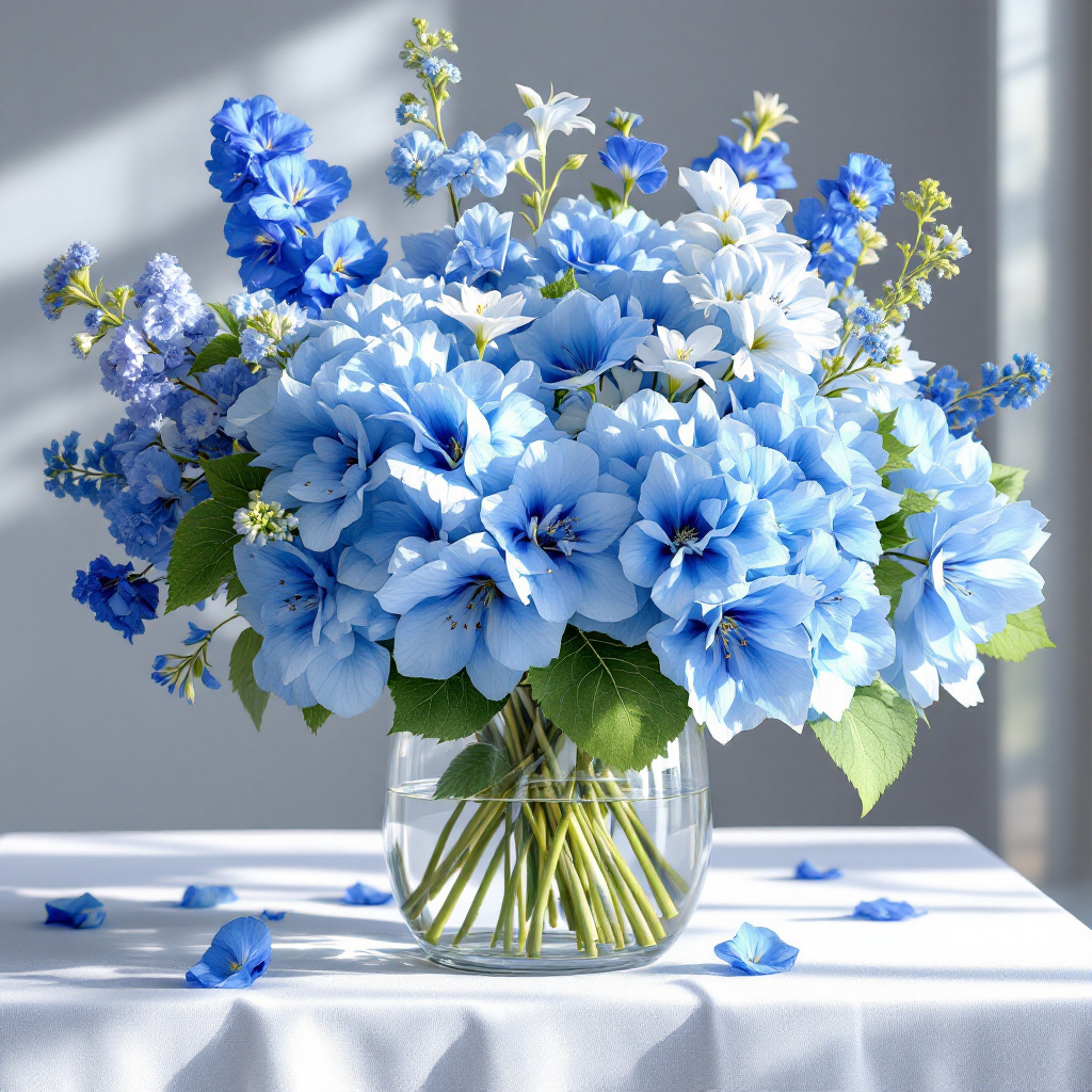 blue