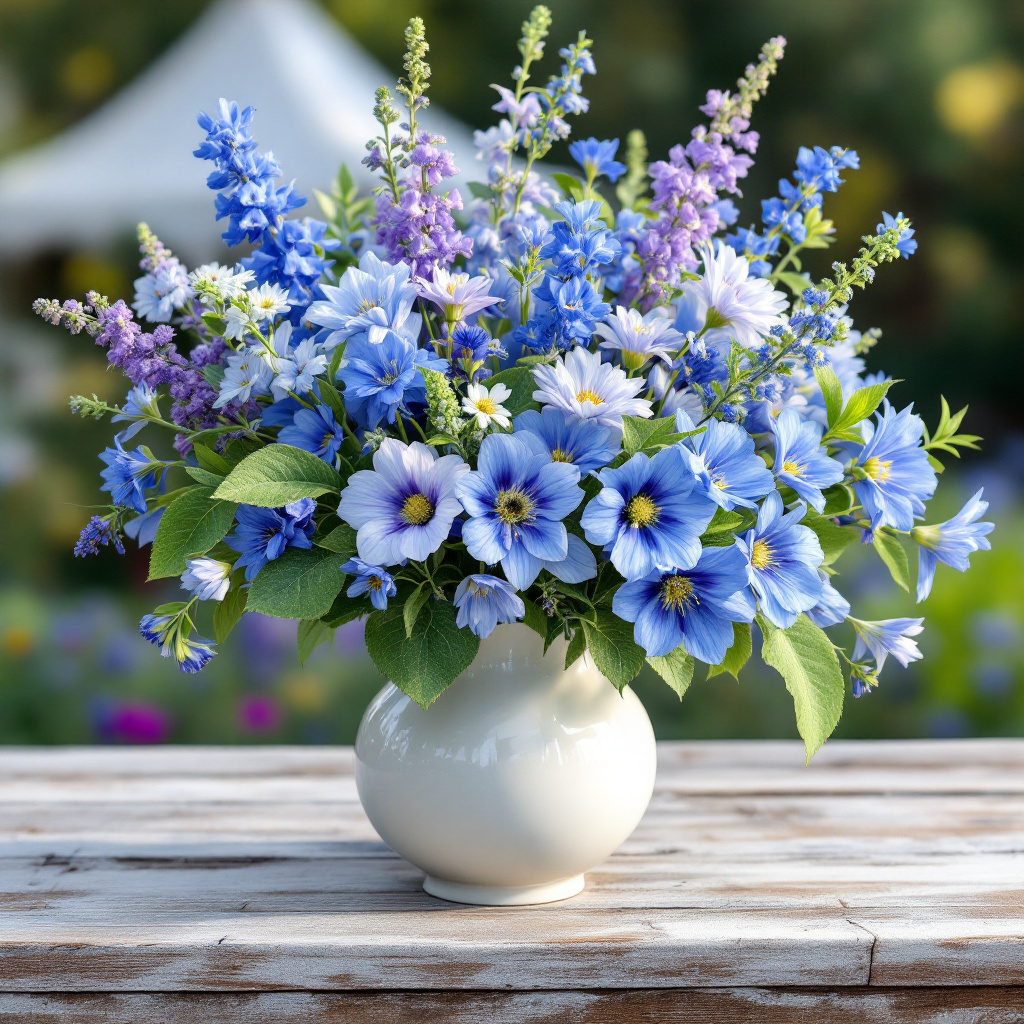 blue