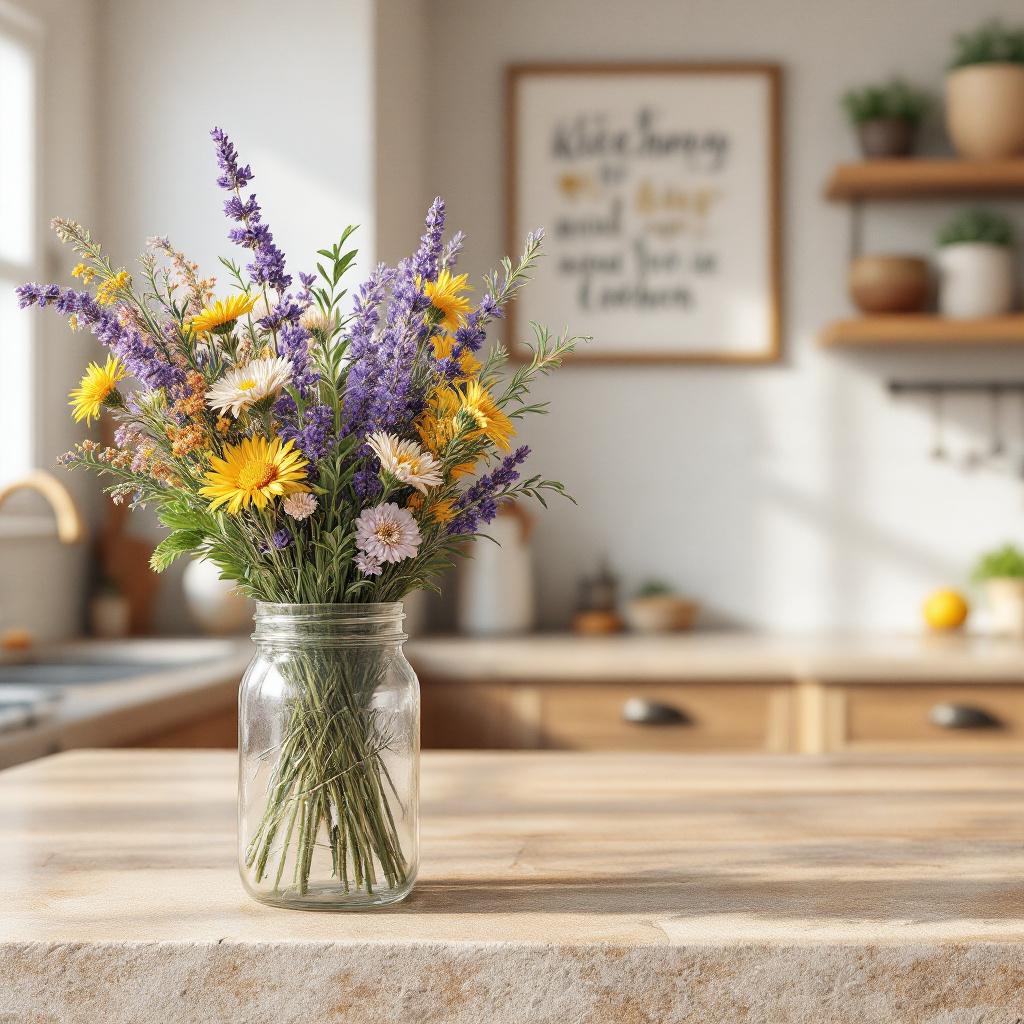 Bouquet Ideas for the Kitchen: Simple and Functional Arrangements