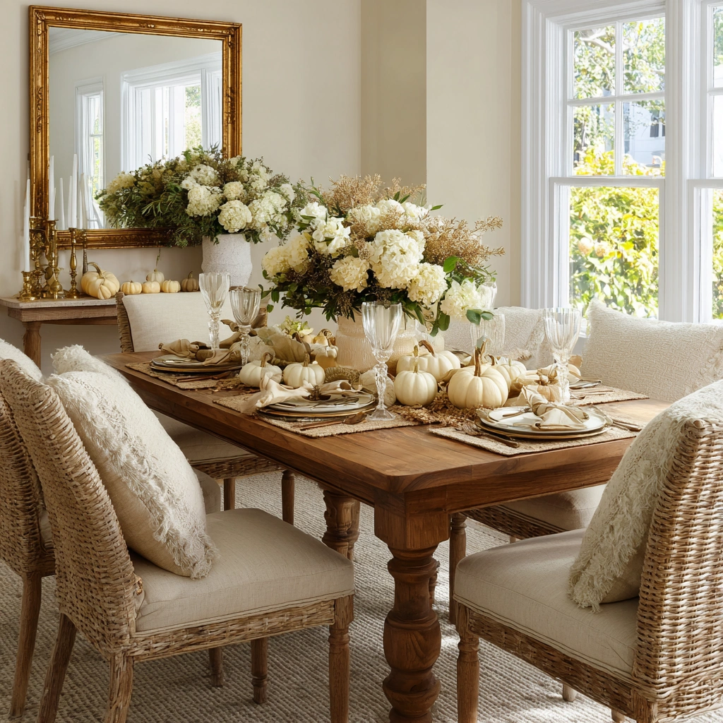 Thanksgiving Flower Decor  