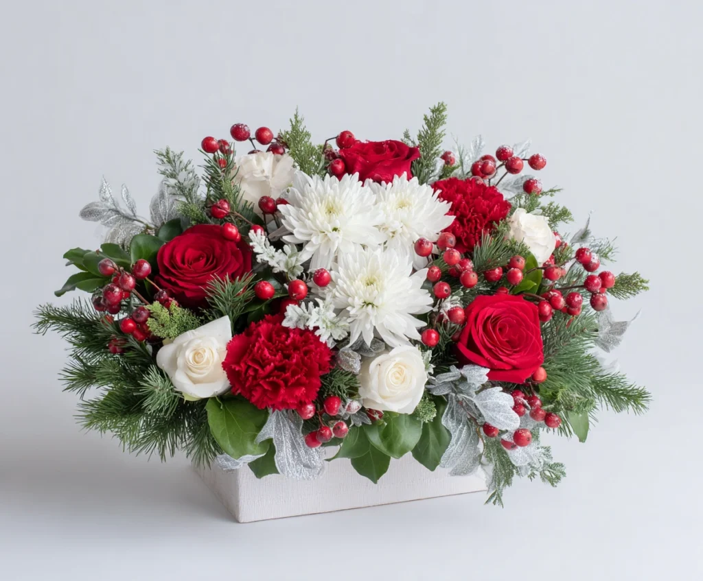 Popular Flower Varieties for Christmas Arrangements