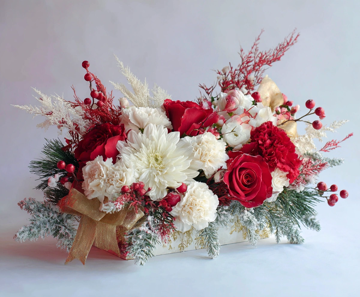 Festive Florals: Christmas Flower Arrangements in Florida