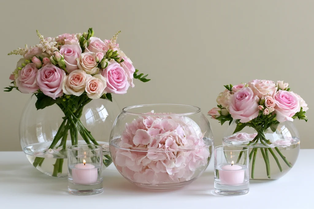 Techniques for Arranging Flowers in Round Vases